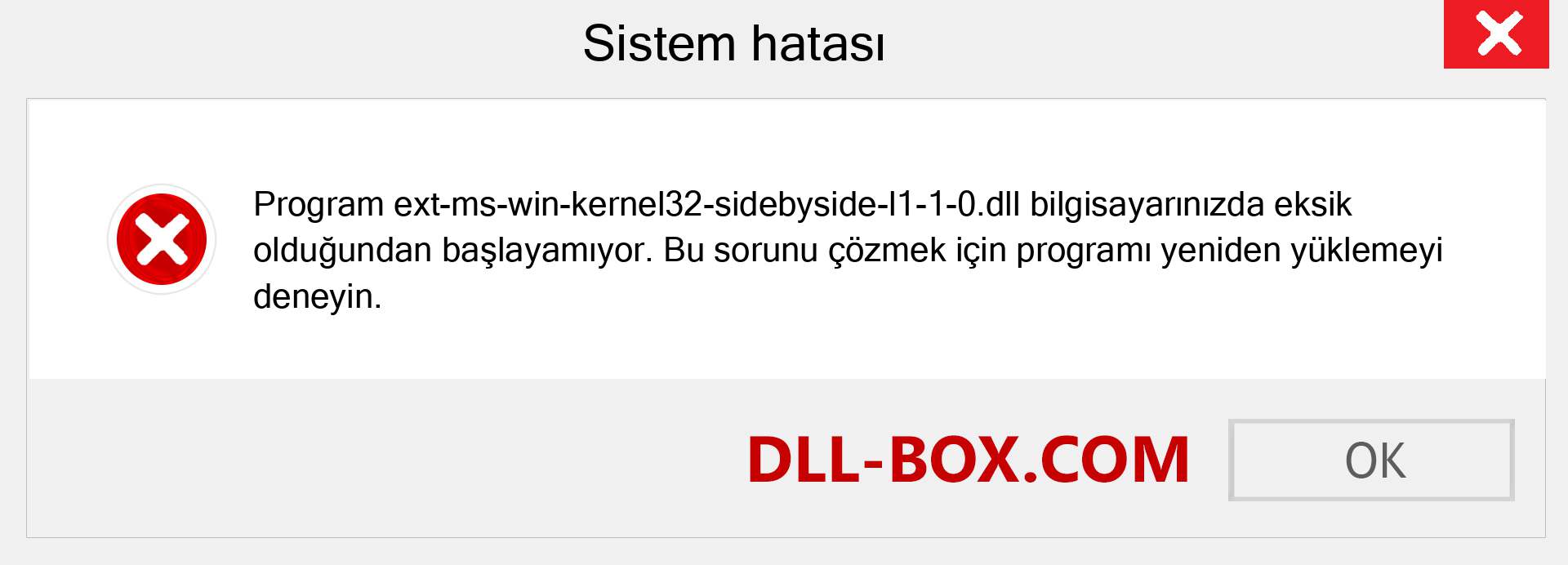 ext-ms-win-kernel32-sidebyside-l1-1-0.dll dosyası eksik mi? Windows 7, 8, 10 için İndirin - Windows'ta ext-ms-win-kernel32-sidebyside-l1-1-0 dll Eksik Hatasını Düzeltin, fotoğraflar, resimler